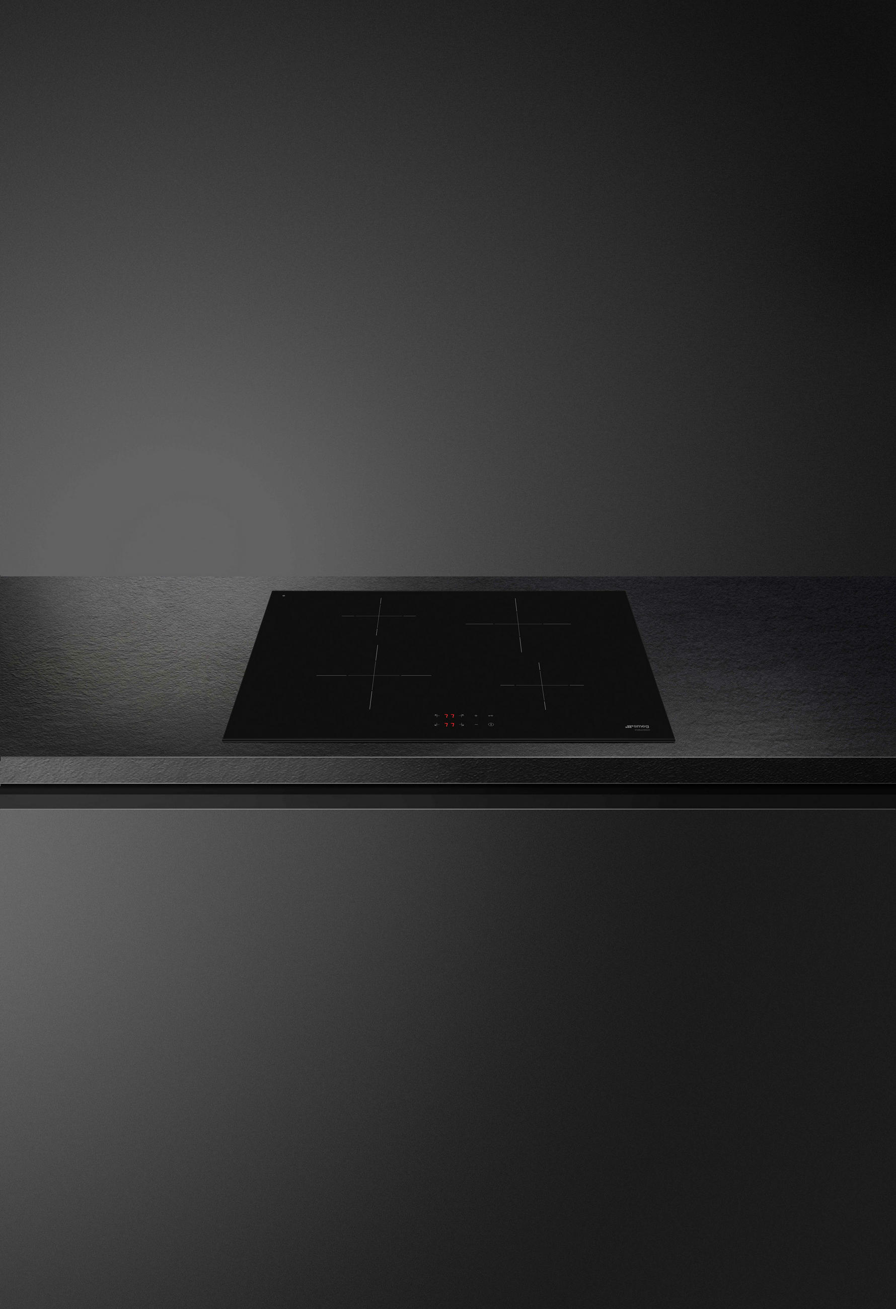 INDUKTIONSKOCHFELD SI2741D  - Schwarz, Basics, Glas (75/5,6/51cm) - SMEG