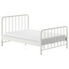KINDER-/JUNIORBETT - Weiß, ROMANTIK / LANDHAUS, Holz/Metall (140/200cm) - MID.YOU