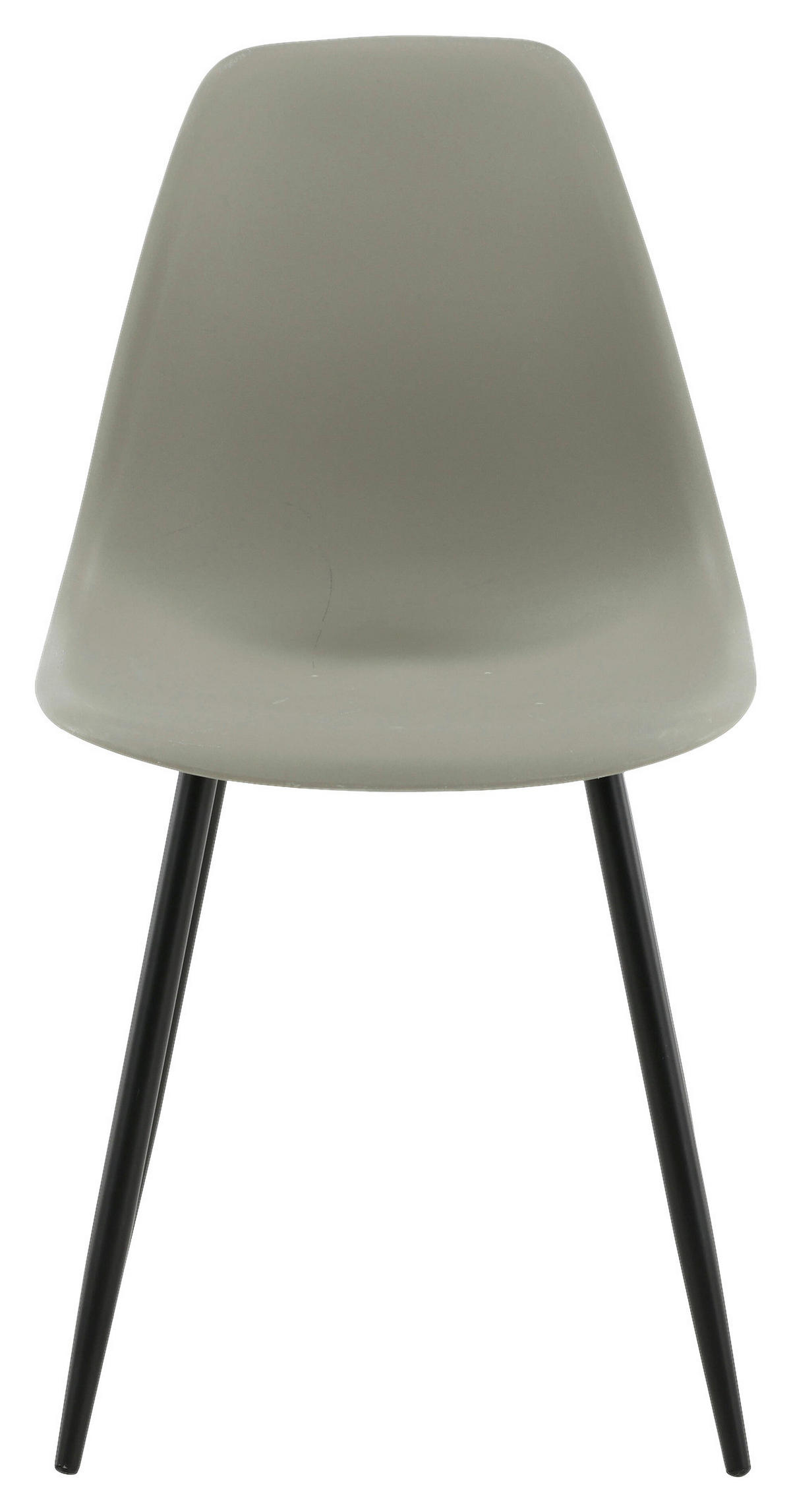 STOLSET 2 styck stål matt  - svart/grå, Design, metall/plast (45,5/81/58cm) - Livetastic