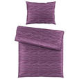 BETTWÄSCHE CARO Satin 140/200 cm  - Mauve, KONVENTIONELL, Textil (140/200cm) - Novel