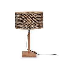 BORDSLAMPA GOOD&MOJO  32/38/32 cm   - svart/naturfärgad, Trend (32/38/32cm) - Good & Mojo