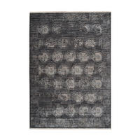WEBTEPPICH 160/230 cm Baroque Anthrazit  - Anthrazit, Basics, Textil (160/230cm) - Novel
