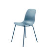 STUHL  in Kunststoff matt  - Hellblau, Design, Kunststoff/Metall (50/84/50cm) - Boxxx