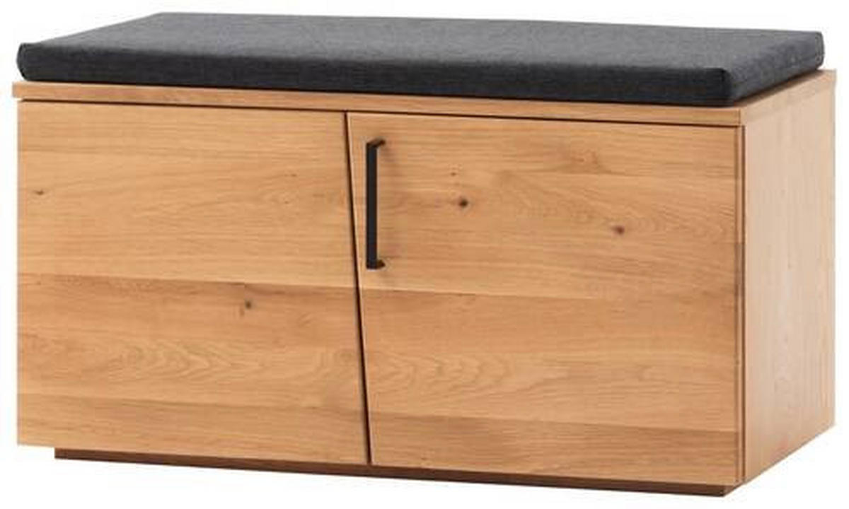 GARDEROBE 5-teilig  in 150/198/40 cm  - Eichefarben/Anthrazit, Natur, Holz/Holzwerkstoff (150/198/40cm)