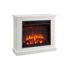 ELEKTRISK KAMIN - vit, Basics, metall (82/69/25cm)