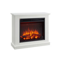 ELEKTRISK KAMIN - vit, Basics, metall (82/69/25cm)