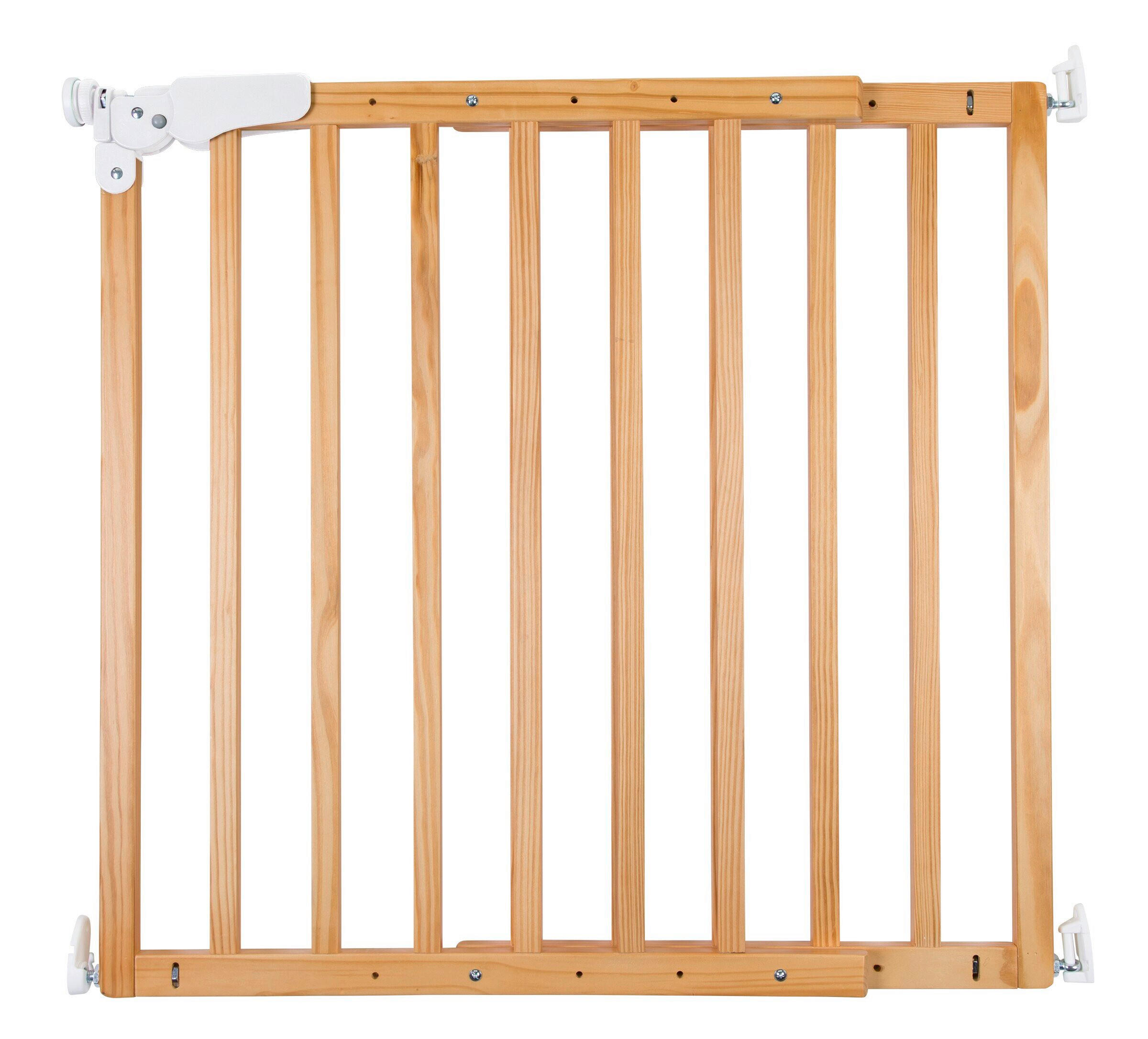 TREPPENSCHUTZGITTER Schrauben  - Tannenholzfarben, Basics, Holz/Kunststoff (73,5/76/3cm) - Childhome