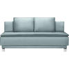 SCHLAFSOFA in Webstoff Türkis  - Türkis, MODERN, Textil/Metall (200/85/90cm) - Joka
