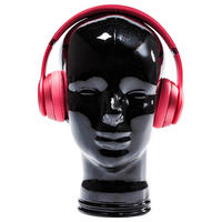 DEKOKOPF  - Schwarz, Design, Glas (21/29/21cm) - Kare-Design