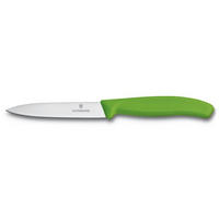 GEMÜSEMESSER Swiss Classic  - Silberfarben/Grün, Basics, Kunststoff (24/10/4cm) - Victorinox