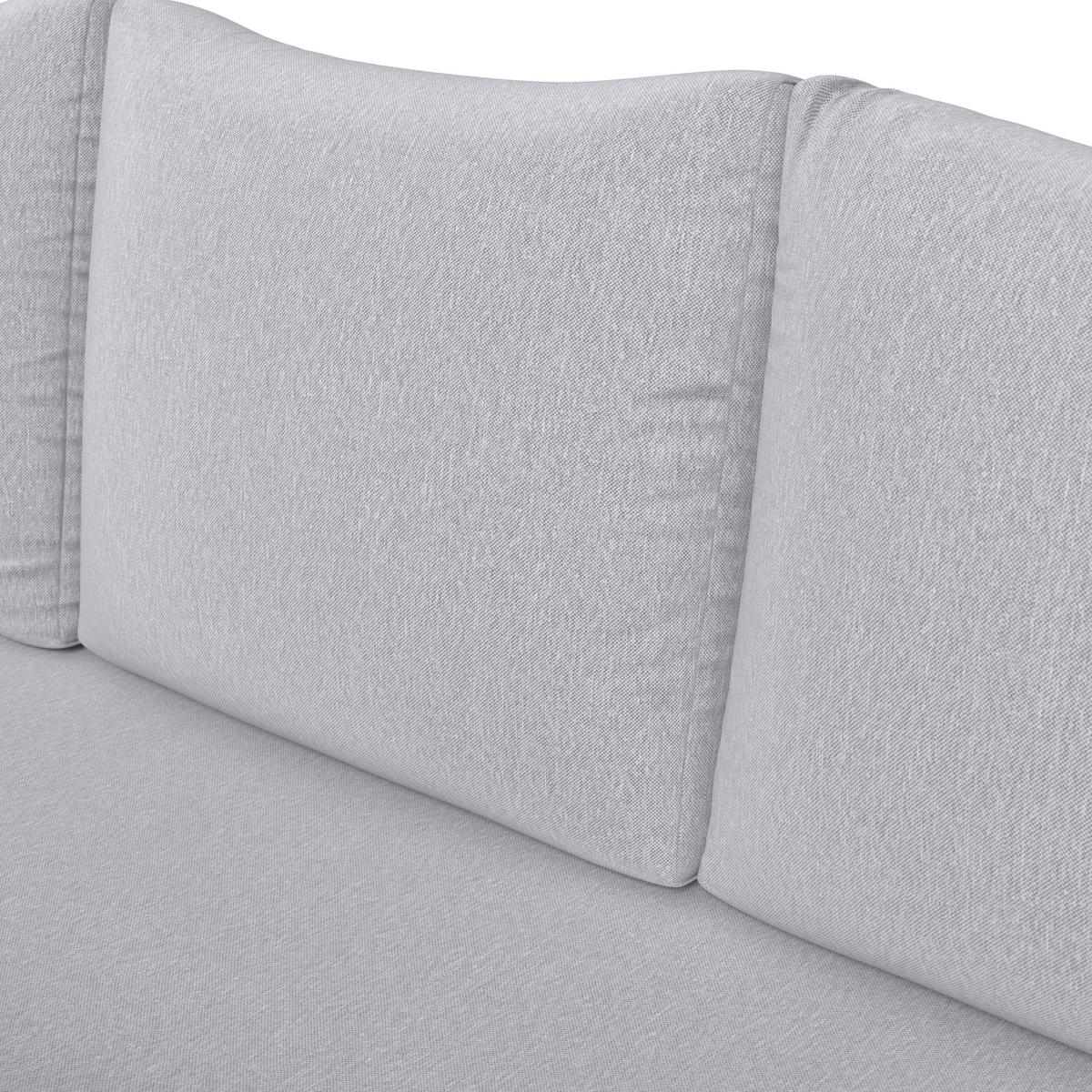 LOUNGE ÉTKEZŐGARNITÚRA  185/280 cm   - szürkésfehér/antracit, Modern, műanyag/textil (185/280cm) - Ambia Garden