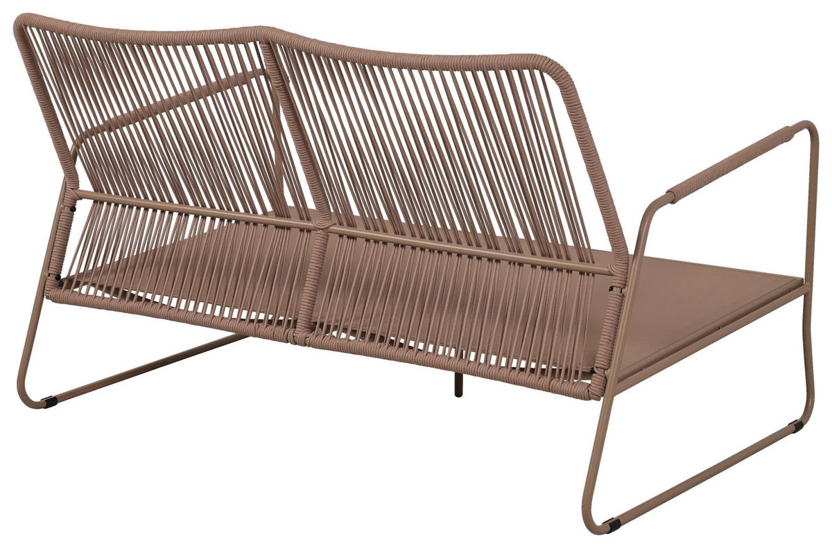 GARTENSET Webstoff Eisen  - Beige/Naturfarben, Design, Textil/Metall - Ambia Garden