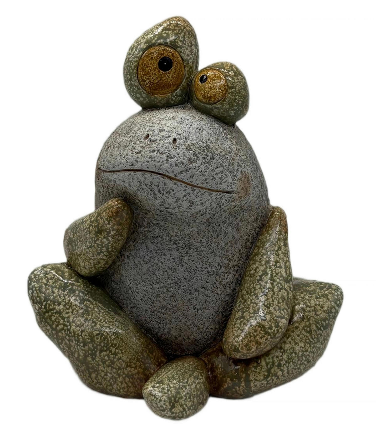 DEKOFROSCH - Braun/Grau, Basics, Stein (22/25/18cm)