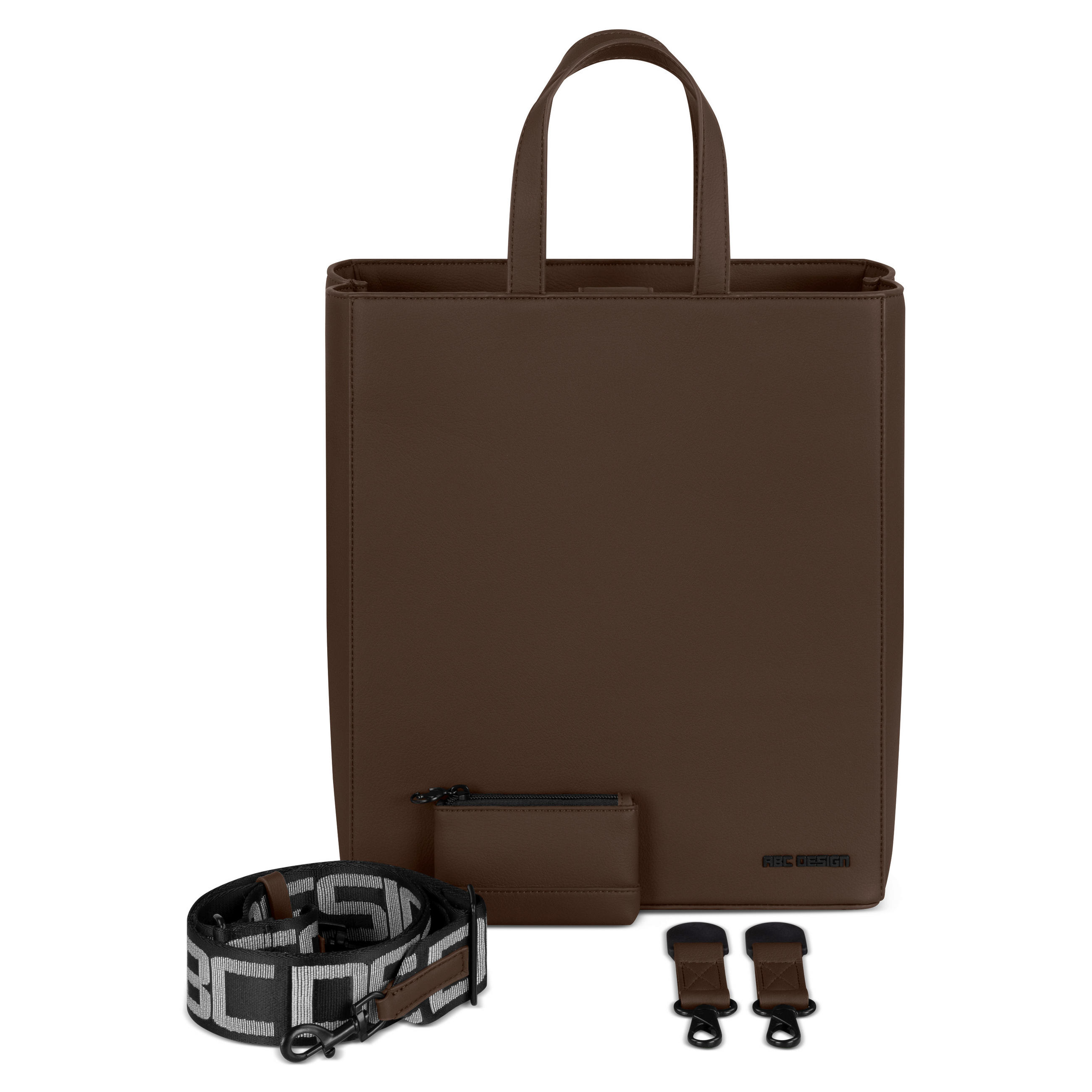 WICKELTASCHE Tote Bag Daily  - Braun, Basics, Textil (15/29,5/34,5cm) - ABC Design