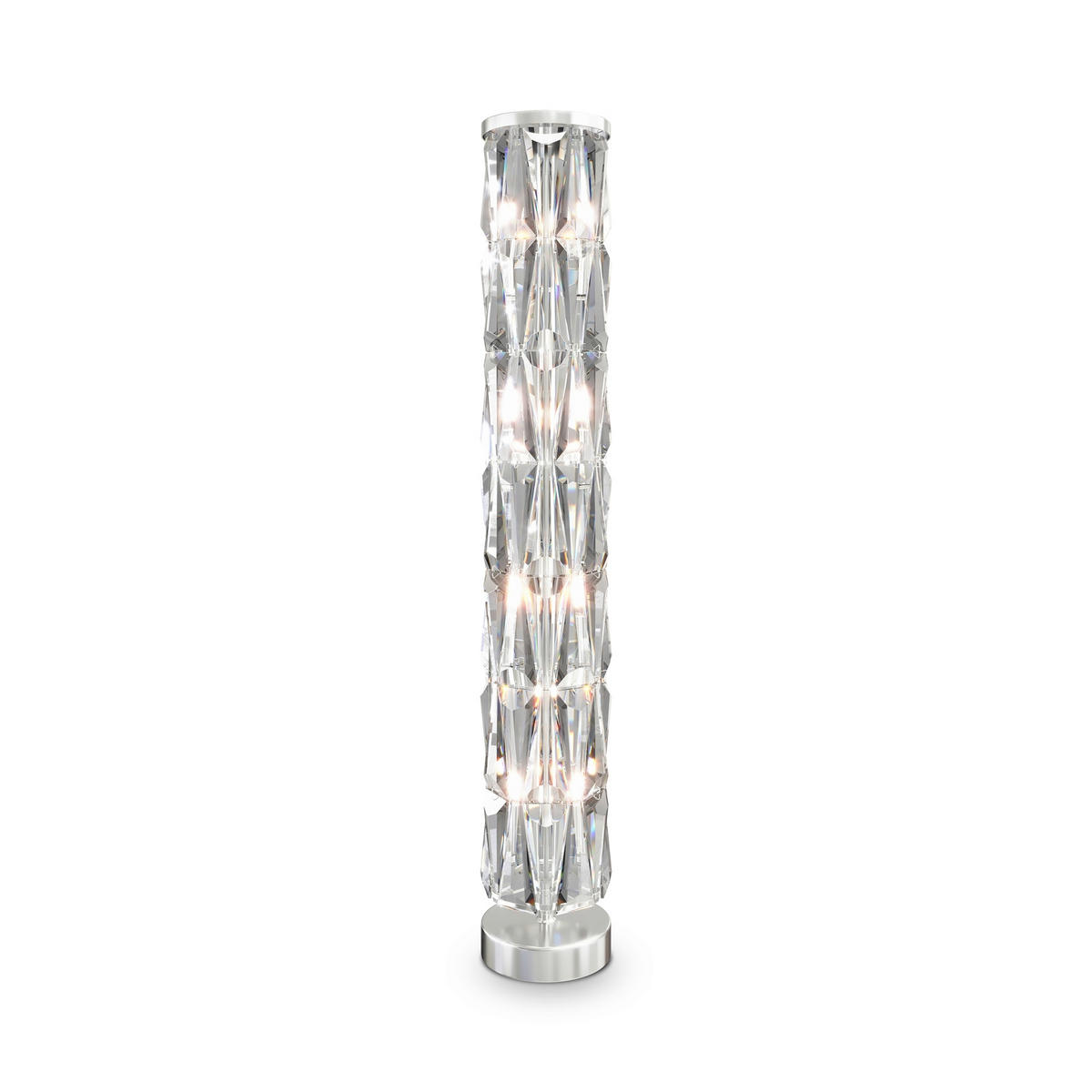 STEHLEUCHTE 20/126.5/20 cm    - Chromfarben, Trend, Metall (20/126.5/20cm) - MAYTONI