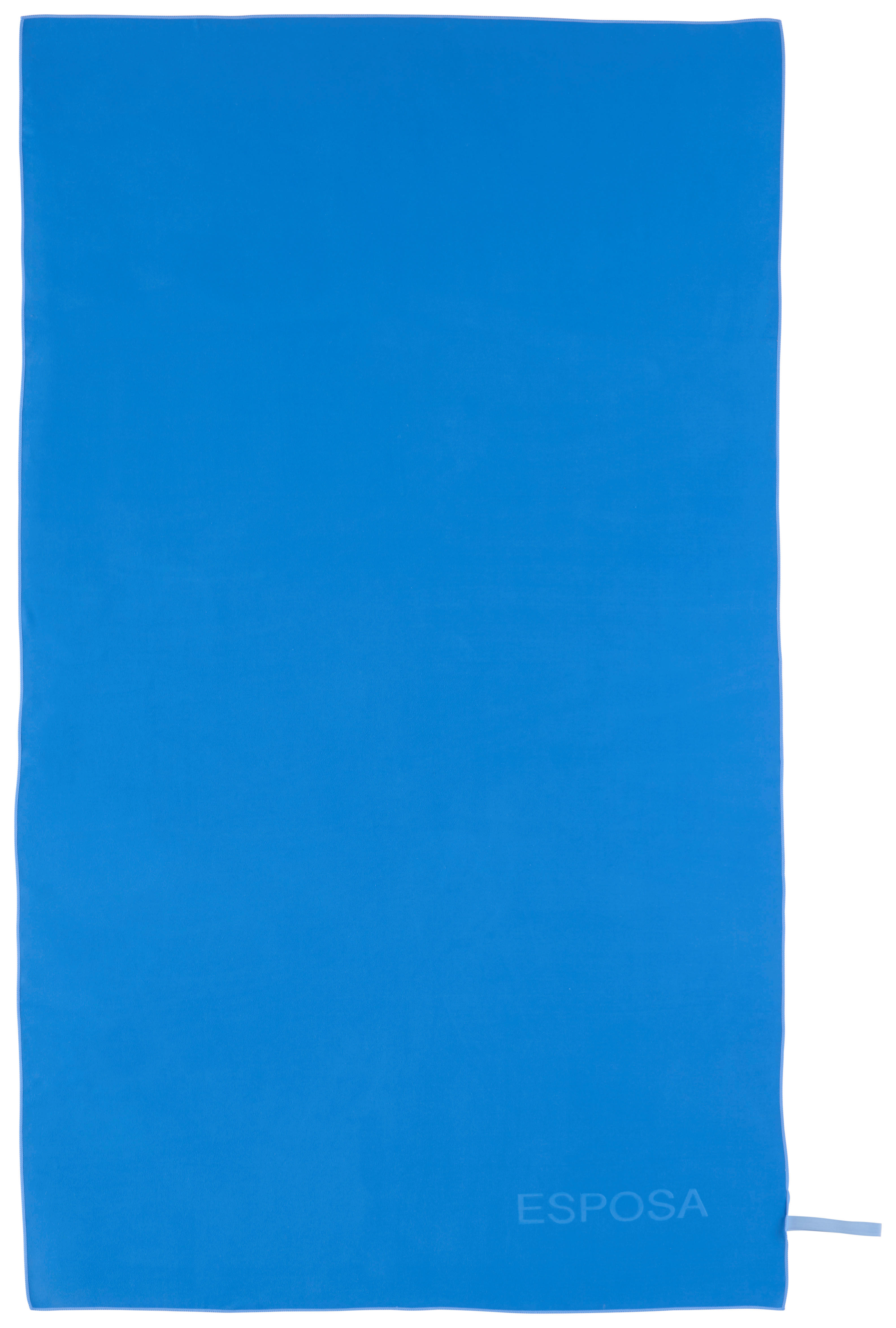 STRANDTÖRÖLKÖZŐ 100/180 cm Kék  - Kék, Konventionell, Textil (100/180cm) - Esposa