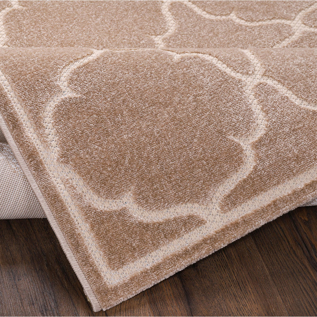 Thumbnail - Novel Outdoorteppich Berlin, Beige, Textil, geometrisch, rechteckig, 200x290 cm, Oeko-Tex® Standard 100, pflegeleicht, T...