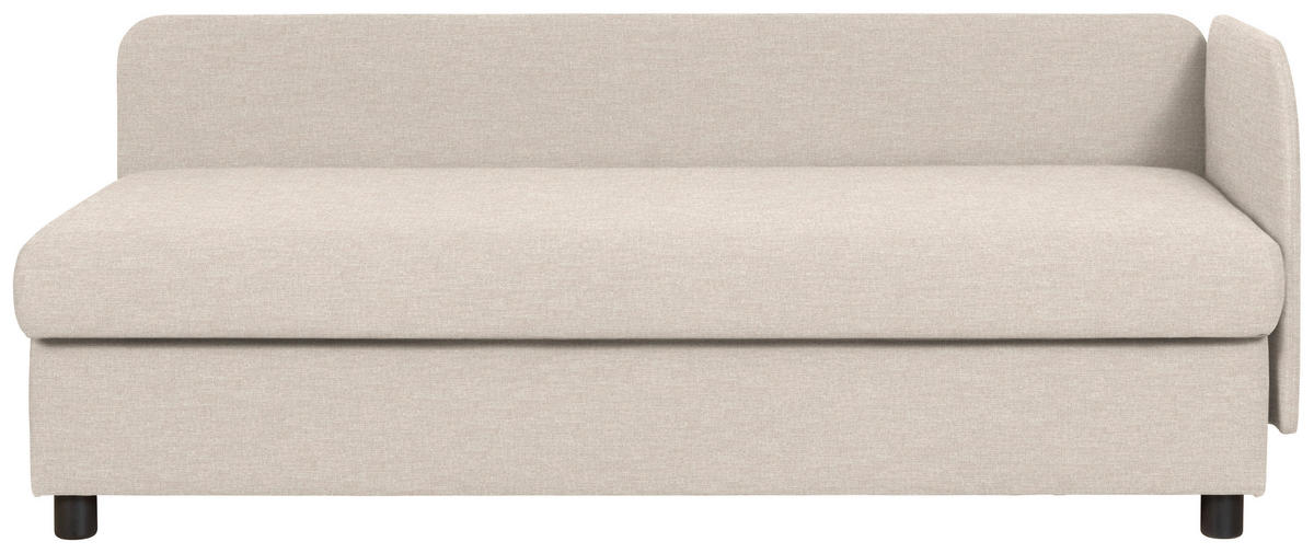 LIEGE in Naturfarben  - Wengefarben/Naturfarben, MODERN, Holz/Textil (206/80/94cm) - Joka