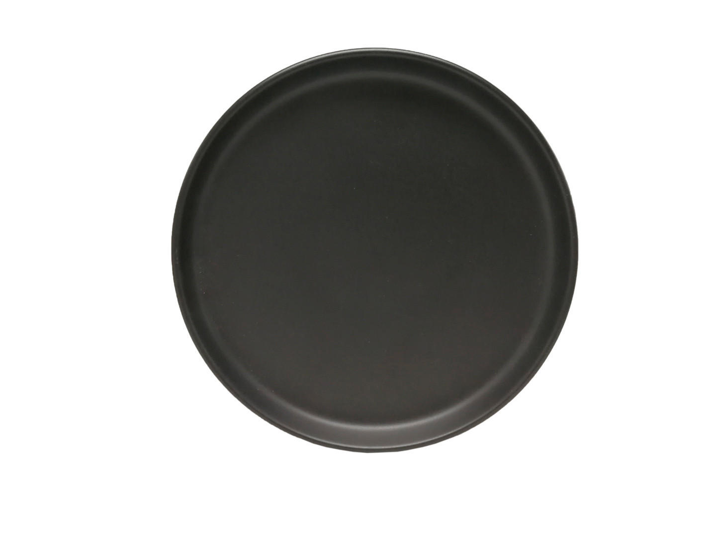 SPEISETELLER Schwarz 27 cm Salerno  - Schwarz, Trend, Keramik (27cm) - Novel