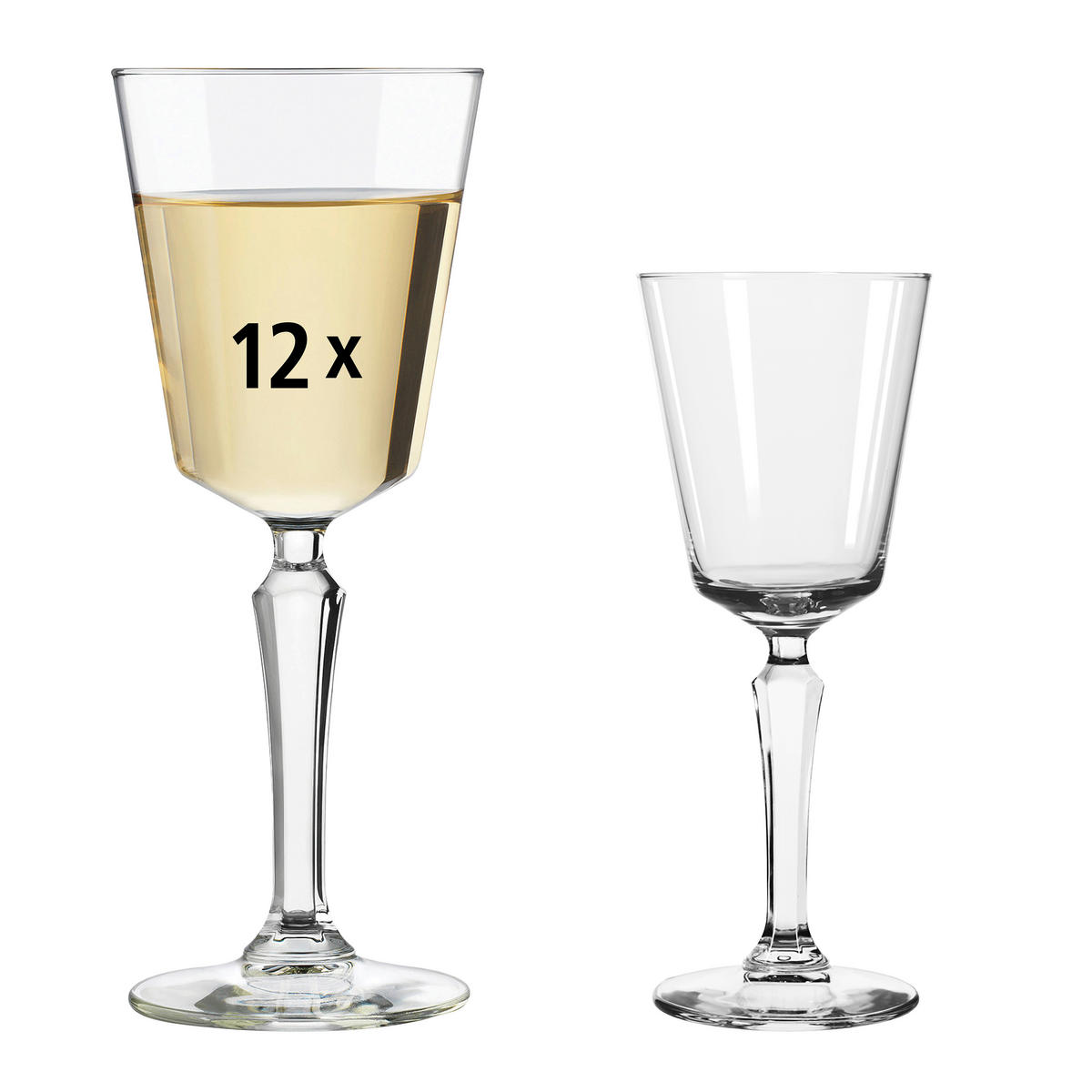 GLÄSERSET SPEAKEASY  12-teilig  - Klar, Basics, Glas (8/19,5cm)