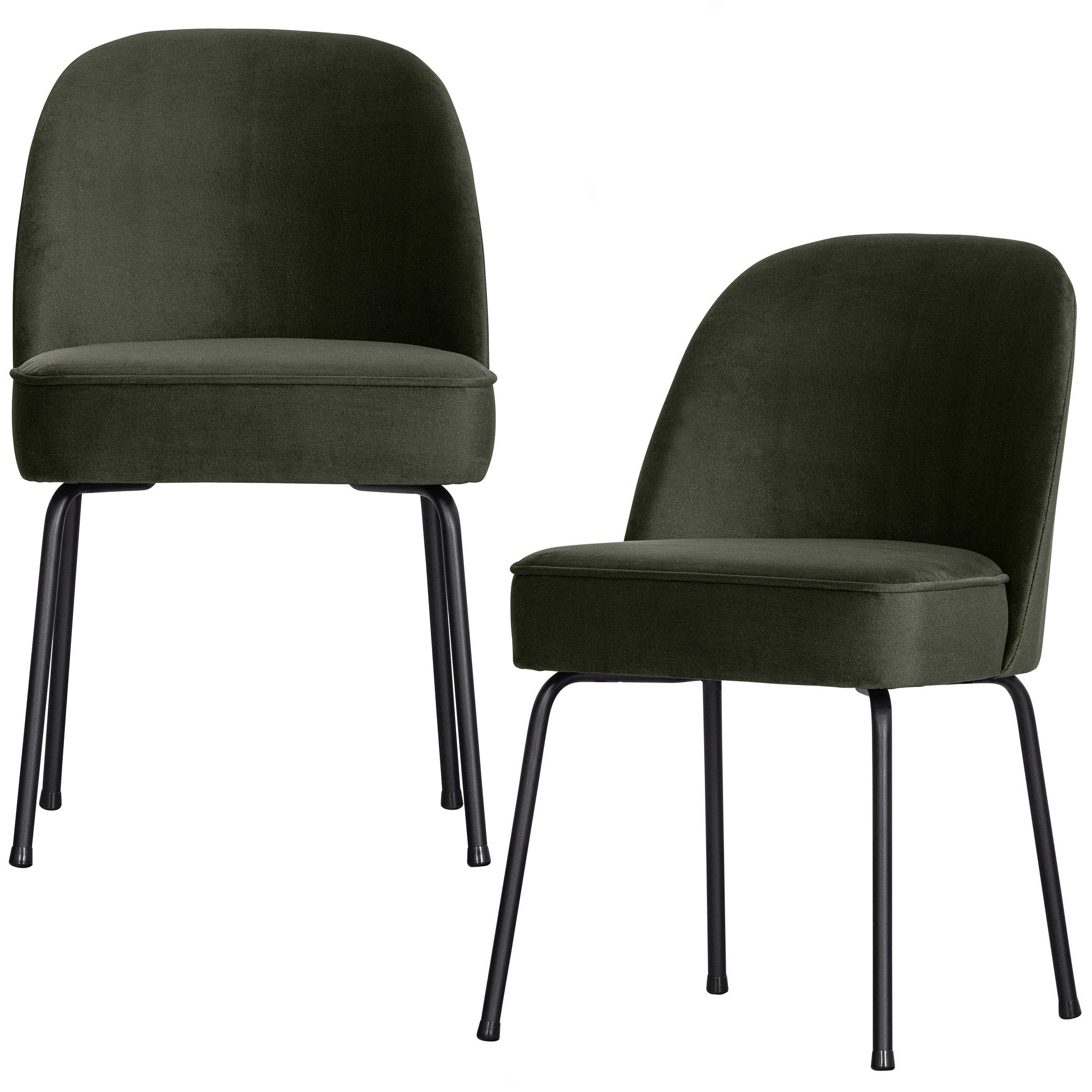 Livetastic Stuhl-Set Vogue Dunkelgrün 50x83x57 cm