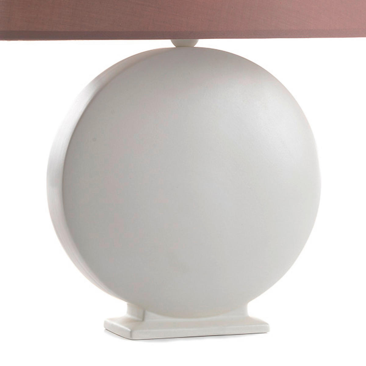 STOLNÁ LAMPA, E27, 45/20/60 cm - biela/farba jelše, Basics, textil/keramika (45/20/60cm)