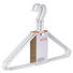 KLEIDERBÜGELSET - Weiß, Design, Metall (40,5/27cm) - Xora KLEIDERBÜGELSET - Weiß, Design, Metall (40,5/27cm) - Xora