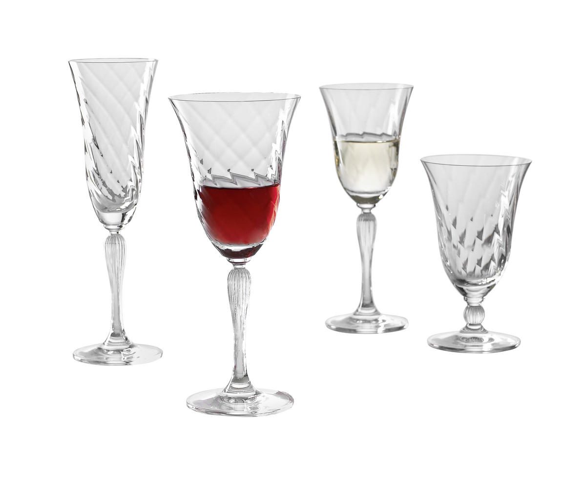 ČAŠA ZA PENUŠAVO VINO  185 ml  - prozirna, Osnovno, staklo (20,5cm) - Leonardo