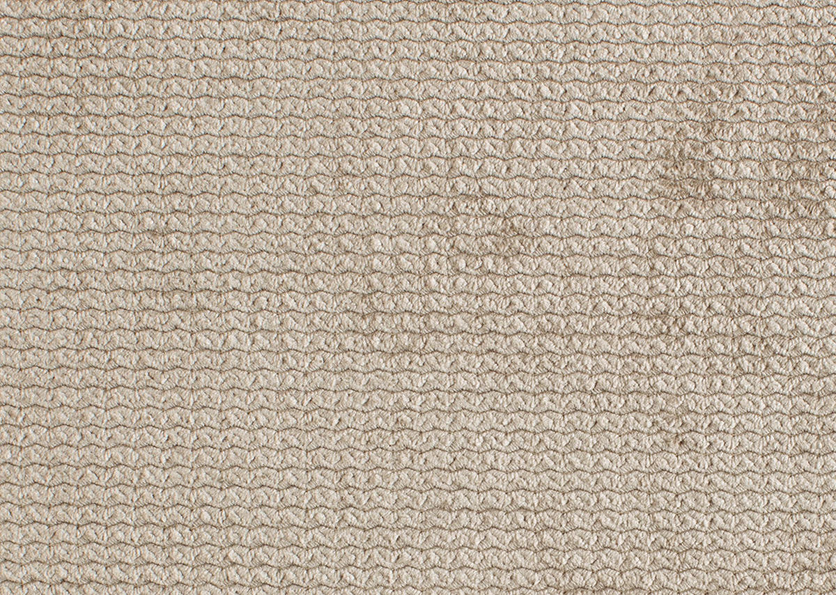 BOXSPRINGSOFA in Flachgewebe Hellbraun  - Hellbraun/Schwarz, Konventionell, Textil/Metall (204/93/100cm) - Livetastic