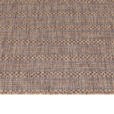 In- und Outdoorteppich 240/340 cm Zagora  - Schwarz/Braun, Basics, Textil (240/340cm) - Novel