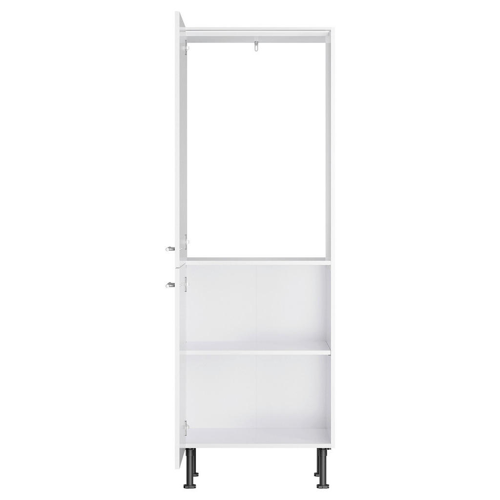 Thumbnail - Optifit Geräteumbauschrank, Weiß, Metall, 1 Fächer, einzeln stellbar, 60x176.6x58.1 cm, Made in Germany, DIN EN ISO 1400...