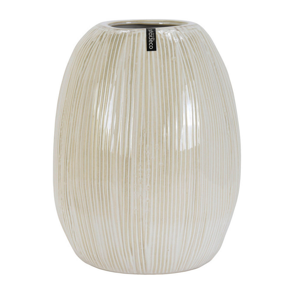 VÁZA, keramika, 27,5 cm - Basics, keramika (27.5/21.5/21.5cm)