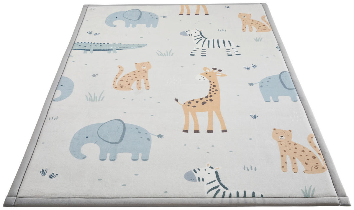 KINDERTEPPICH 120/170 cm Tier  - Beige/Multicolor, Trend, Textil (120/170cm) - Ben'n'jen