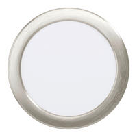 BODOVÉ LED SVETLO, 16,6 cm - biela/niklová, Basics, kov/plast (16,6cm) - Xora