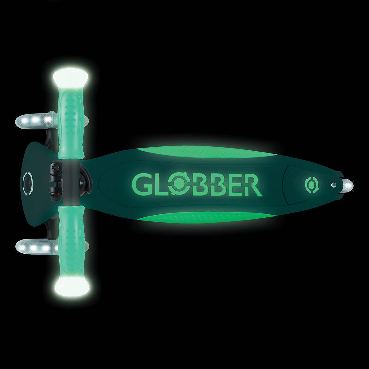 KINDERSCOOTER  - Mintgrün, Basics, Kunststoff (57,5/28/82.5cm) - GLOBBER