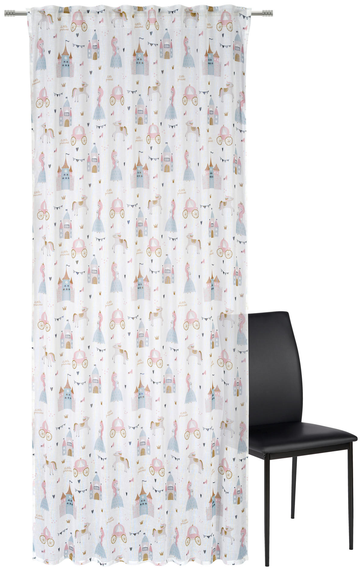 DĚTSKÝ ZÁVĚS, průhledné,  - vícebarevná, Moderní, textil (140/245cm) - Ben'n'jen
