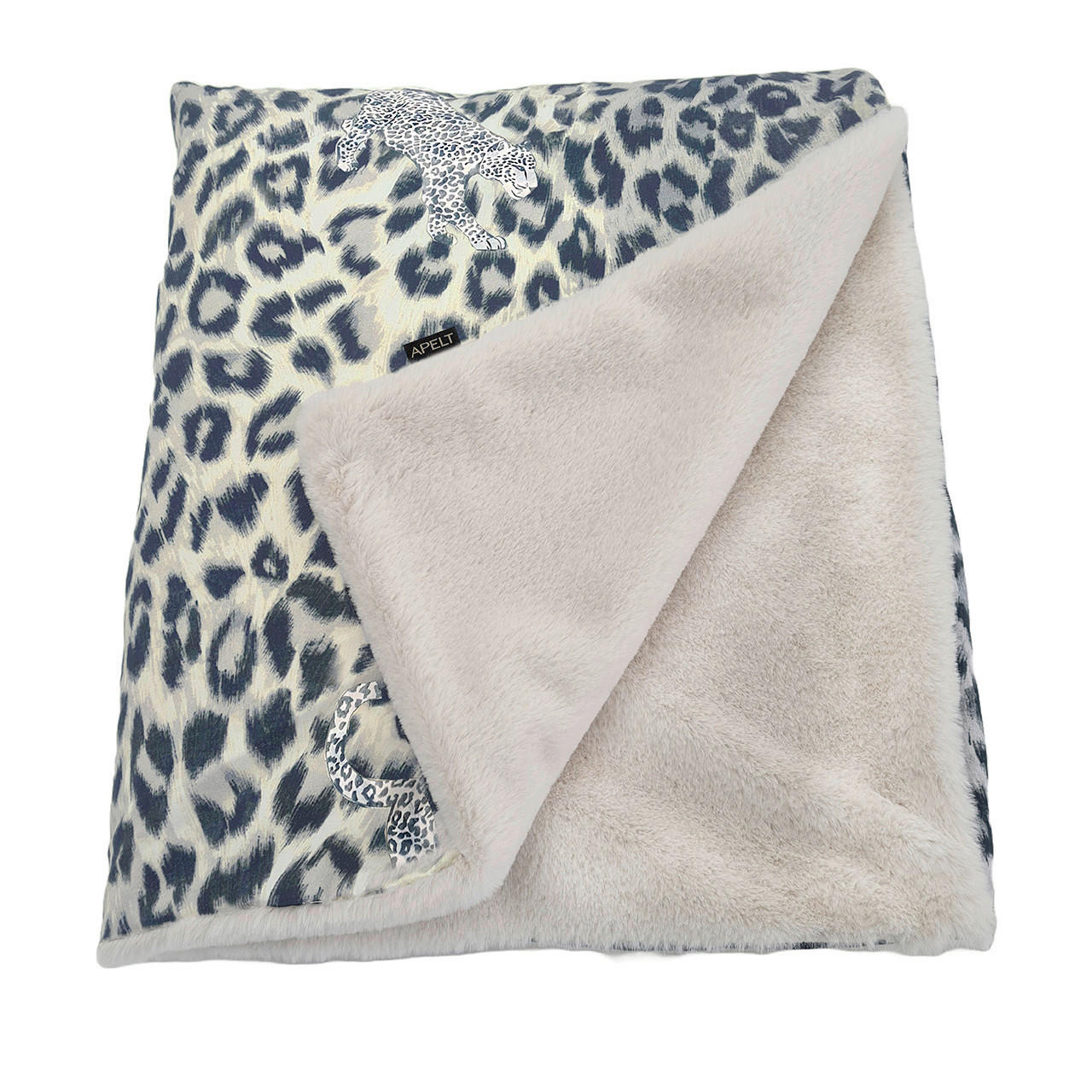 FELLDECKE MAURICE 140/180 cm  - Beige/Beigebraun, Design, Textil (140/180cm) - Apelt