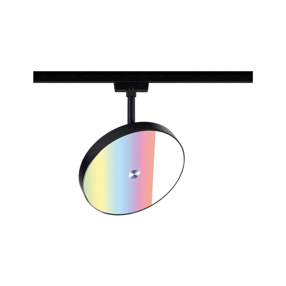 SCHIENENSYSTEM Hildor 18,0/23,8 cm   - Schwarz, Basics, Kunststoff (18,0/23,8cm) - Paulmann