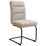 SCHWINGSTUHL  Stoffauswahl Webstoff  - Beige/Schwarz, Design, Textil/Metall (46/62,5/95cm) - Cantus