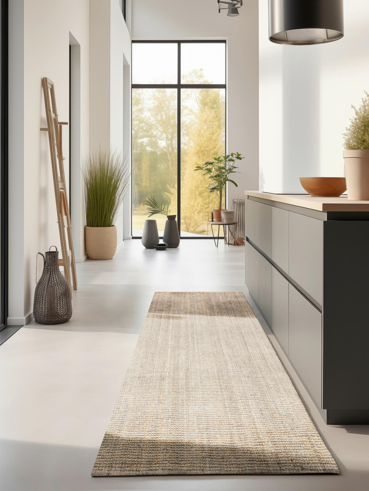 LÄUFER 80/200 cm Bouclé  - Champagner, Basics, Textil (80/200cm) - Hanse Home