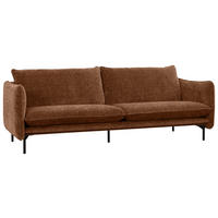 3-SITS SOFFA i kopparfärgad  - svart/kopparfärgad, Design, metall/trä (226/77/91cm) - Niels Andersson