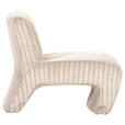 SESSEL in Cord Creme  - Creme/Schwarz, KONVENTIONELL, Kunststoff/Textil (68/72/89cm) - Carryhome