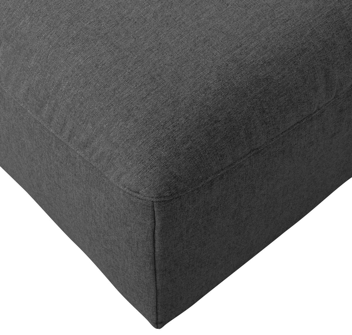 HOCKER Flachgewebe Anthrazit  - Anthrazit, Design, Kunststoff/Textil (75/45/75cm) - Max Winzer