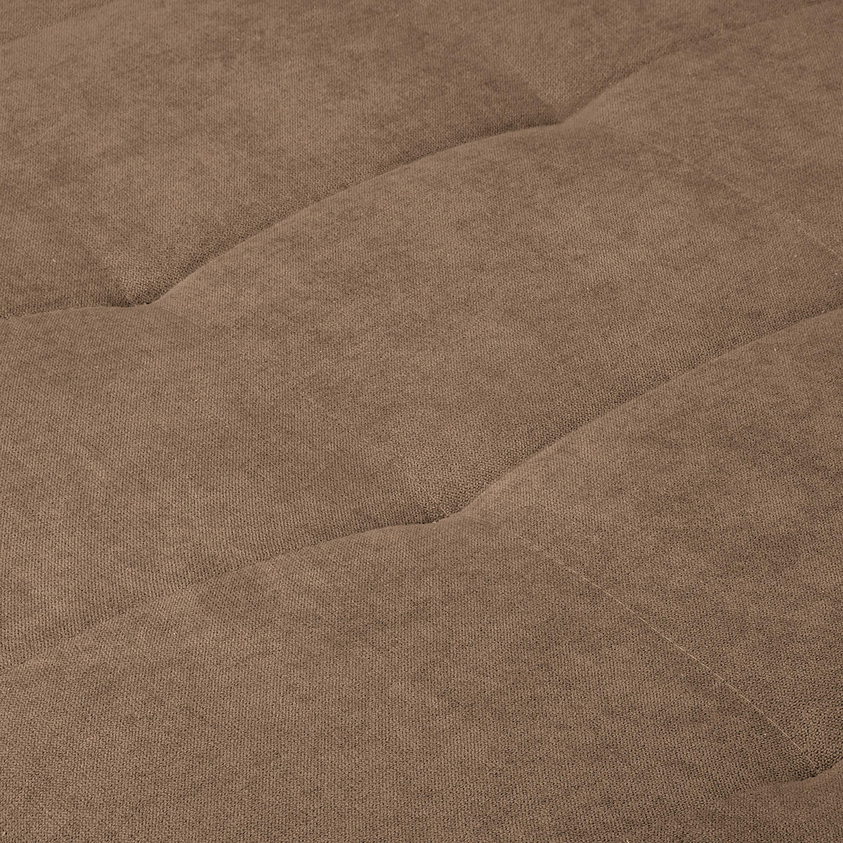 ECKSOFA inkl. Hocker Ariella Beige Mikrofaser  - Beige/Naturfarben, Design, Holz/Textil (161/231cm) - Livetastic