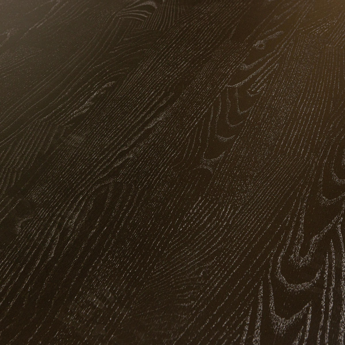 TISCHPLATTE Eiche Schwarz  - Schwarz, MODERN, Holz (210/120/5cm) - Livetastic