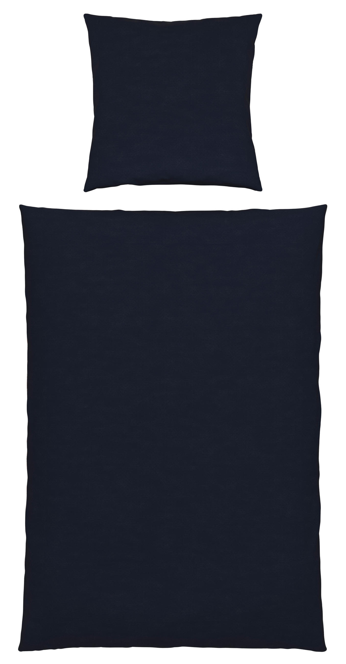 BETTWÄSCHE 2-teilig 135/200 cm  - Dunkelblau, Textil (135/200cm) - Esposa