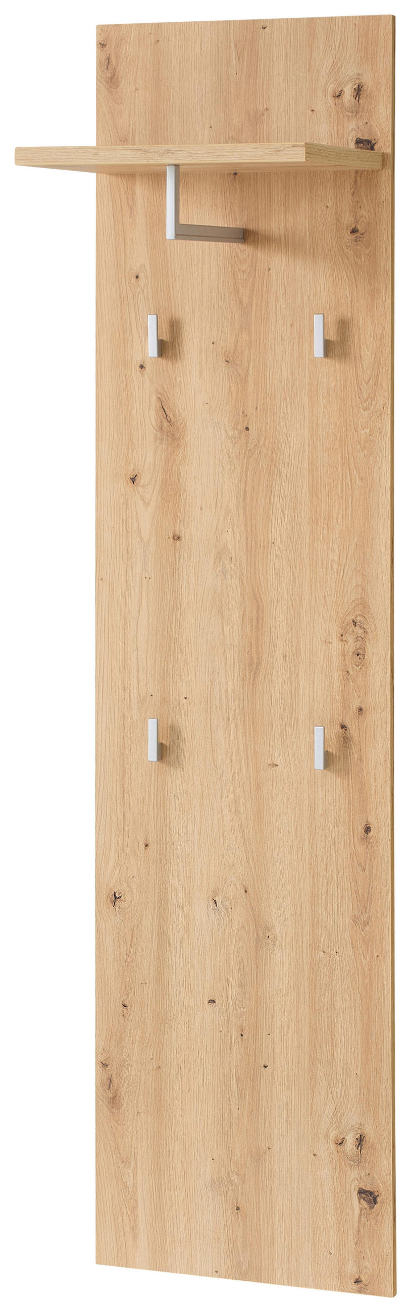 GARDEROBNI PANEL - hrast artisan, Design, kovina/leseni material (40/158/30cm) - Xora