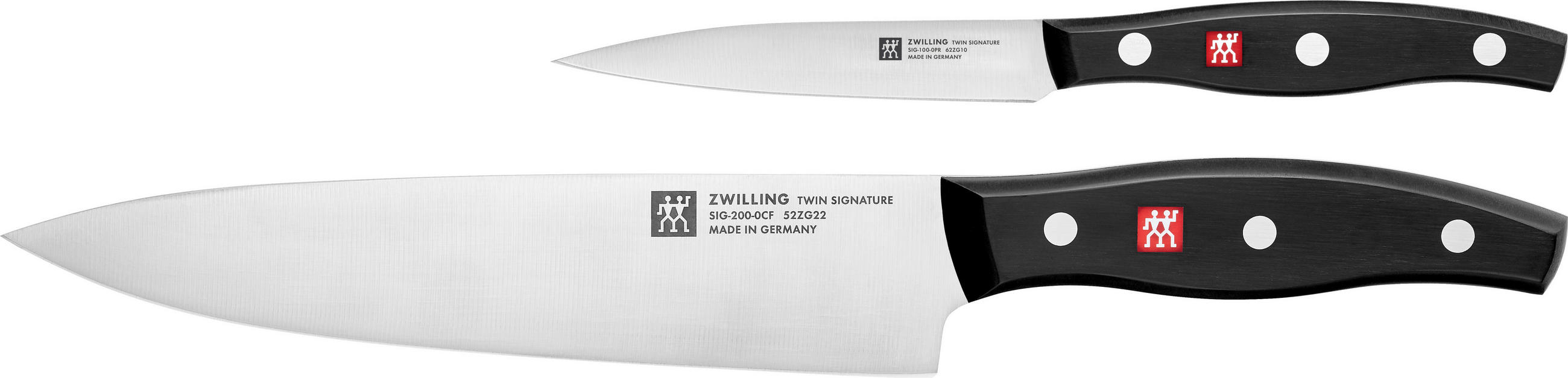 Zwilling Messerset Signature Schwarz