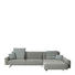 WOHNLANDSCHAFT Flachgewebe - Hellgrau, Design, Textil (340/180cm) - Rolf Benz WOHNLANDSCHAFT Flachgewebe - Hellgrau, Design, Textil (340/180cm) - Rolf Benz