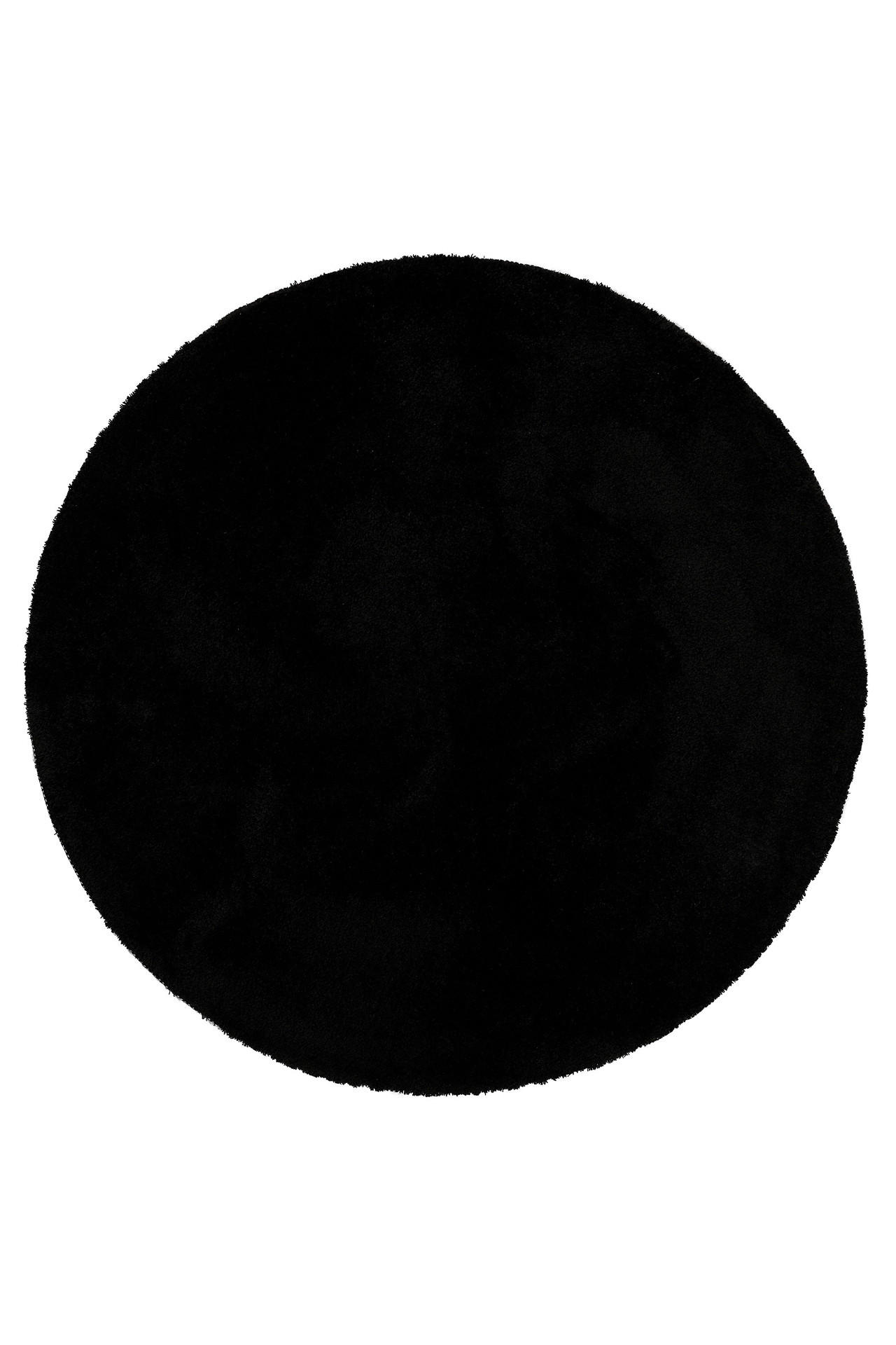 BADTEPPICH Schwarz 90 cm  - Schwarz, Basics, Textil (90cm) - WECON HOME